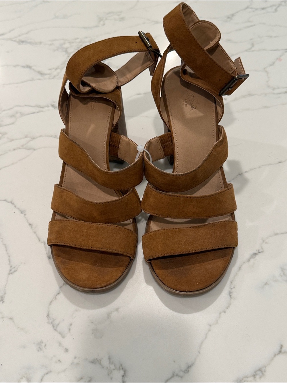 5/$25 Universal Thread Strappy Suede  Heels